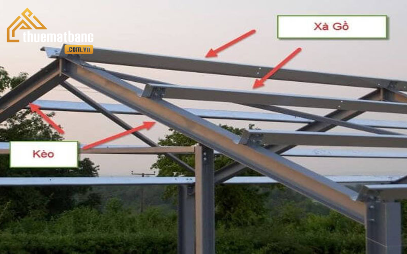 xà gồ mái tôn