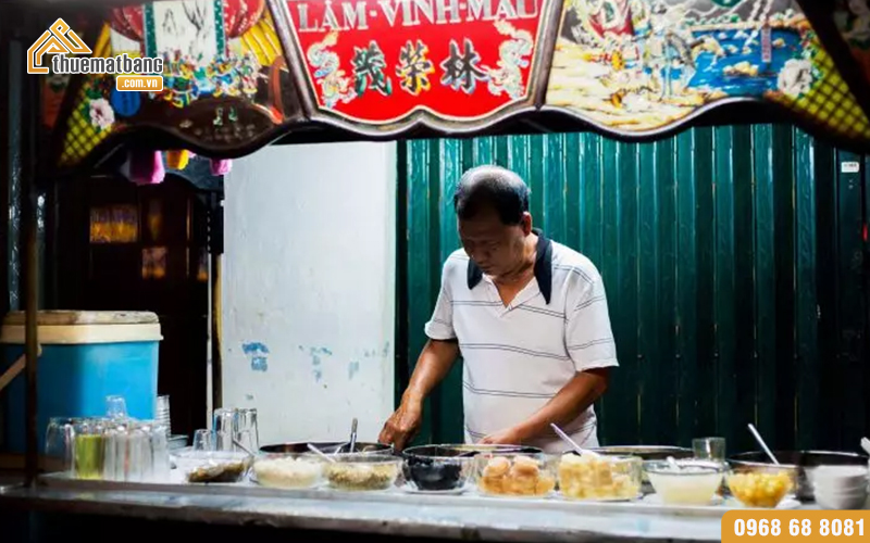 Tụ hợp rất nhiều quán ăn người Hoa nổi tiếng