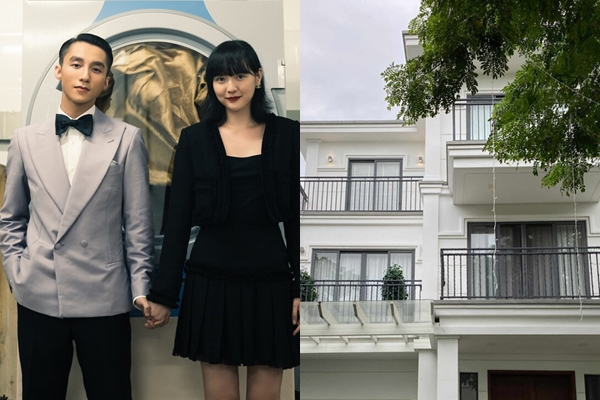 Cận cảnh khu biệt thự Sơn Tùng Hải Tú Gía thuê nhà 90 triệu thuộc khu compound  2 lớp bảo vệ