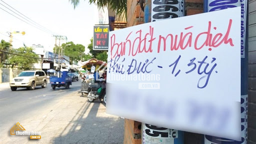 bán đất mùa dịch