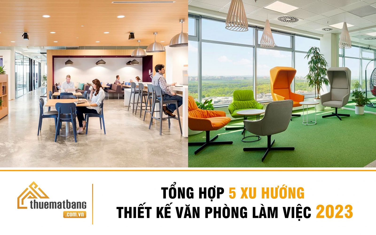 Xu hướng thiết kế văn phòng làm việc